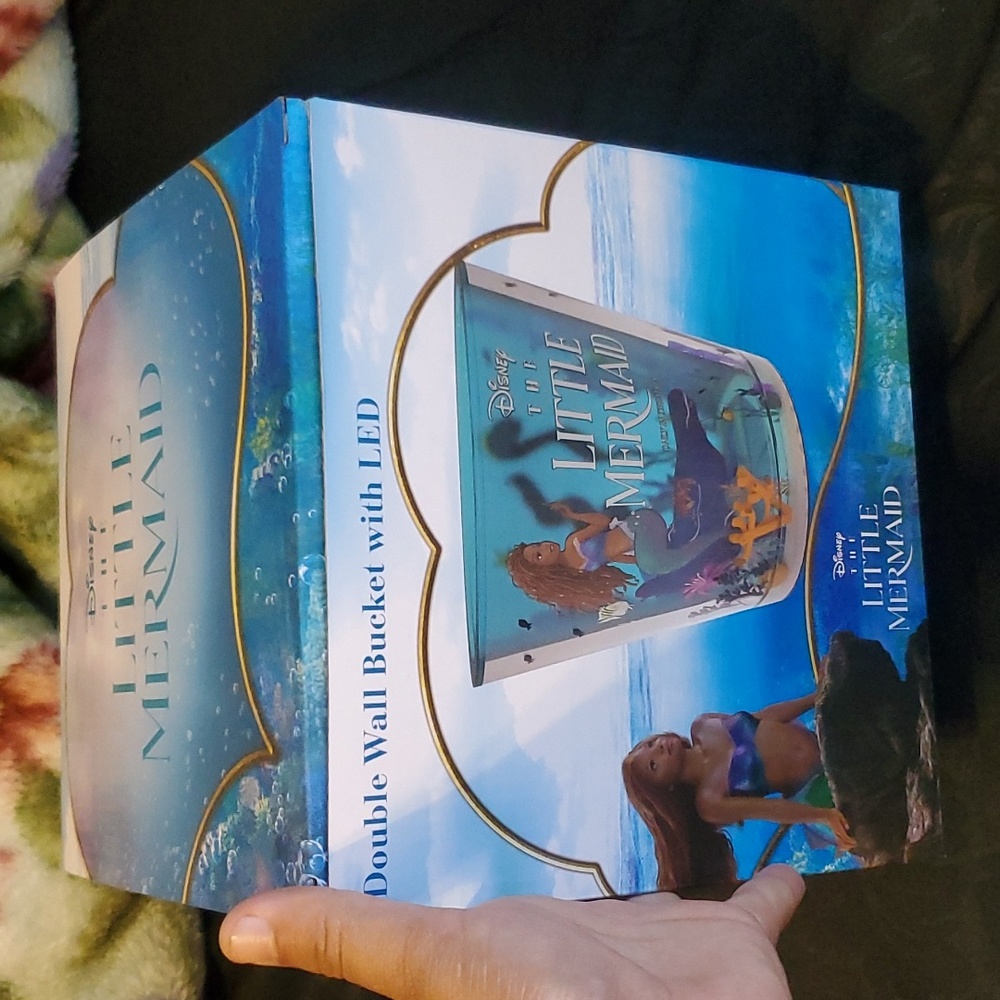 Little mermaid popcorn bucket